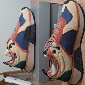 Palladium Mens Troop Runner Footwear Shoes Red Insole Size 13 Medium Mood Indigo